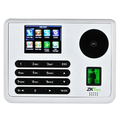 P160 Palm Recognition Multi-Biometric T&A Terminal with Access Control Functions