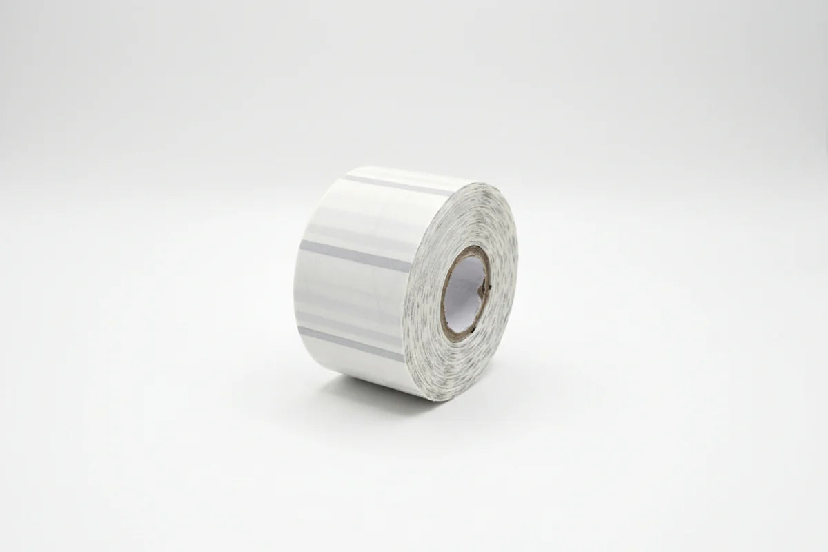 Premium 38x25mm Transparent Labels – Thermal Transfer with Sensor Mark (1000 Labels)