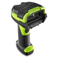 Zebra LI3608 Rugged Scanner in a white background