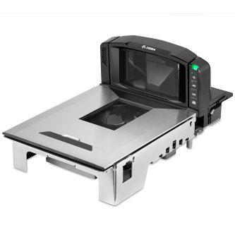 Zebra MP7000 grocery scale scanner in a white background