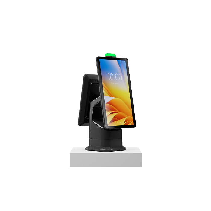 Digital display terminal on a white background