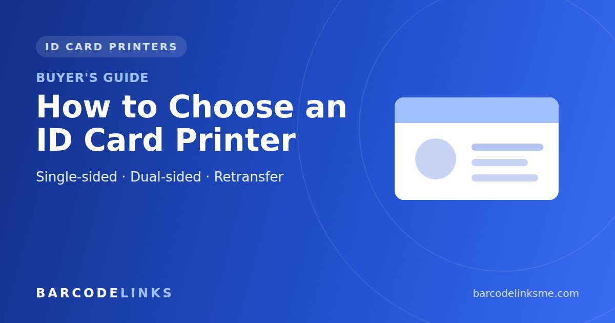 How to choose an ID card printer: single-sided, dual-sided or retransfer