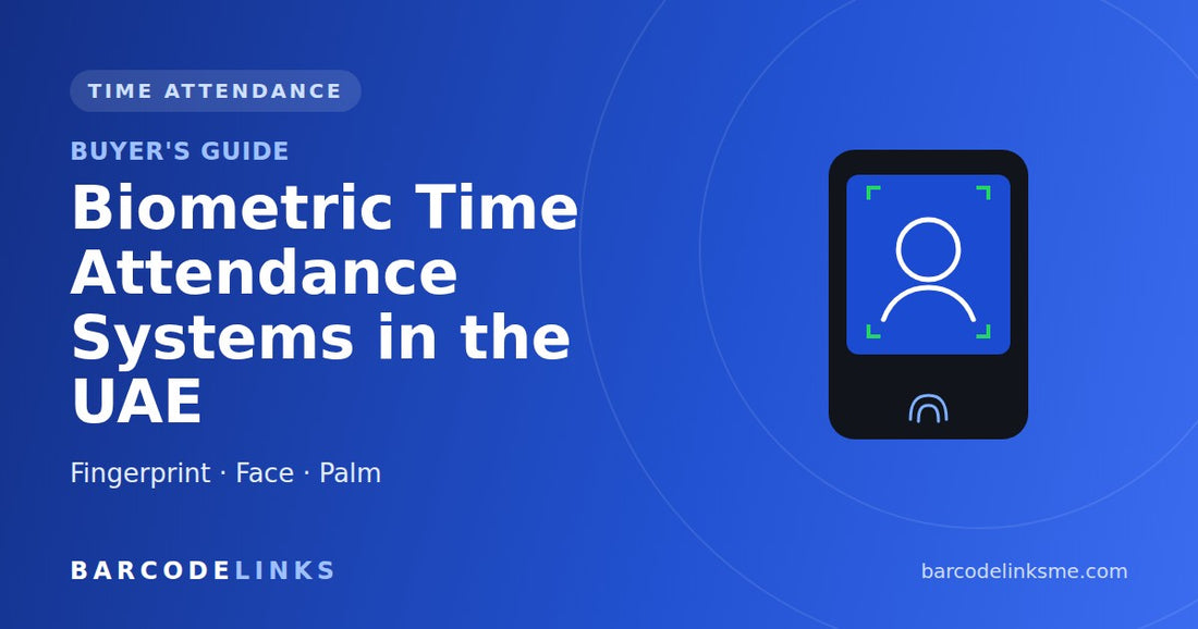 Biometric time attendance systems in the UAE: fingerprint, face and palm
