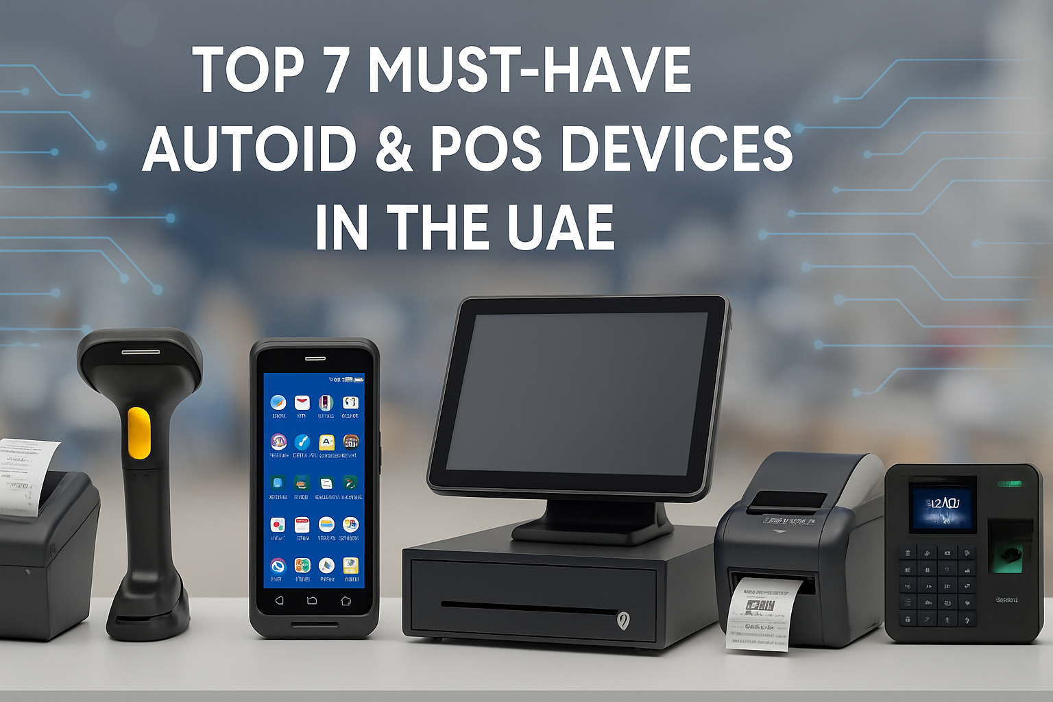 Top 7 Must-Have AutoID & POS Devices for Streamlining Business Operations in the UAE