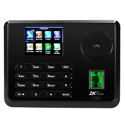 P160 Palm Recognition Multi-Biometric T&A Terminal with Access Control Functions