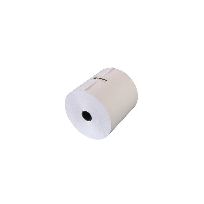 A single roll of thermal receipt paper.