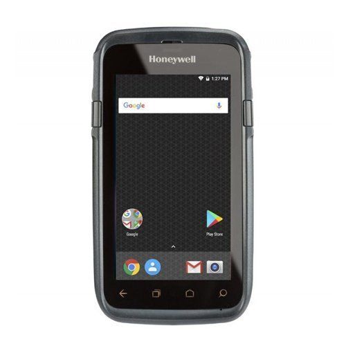 Honeywell Dolphin CT60 handheld computer with a black casing, displaying a Google search screen on its screen.