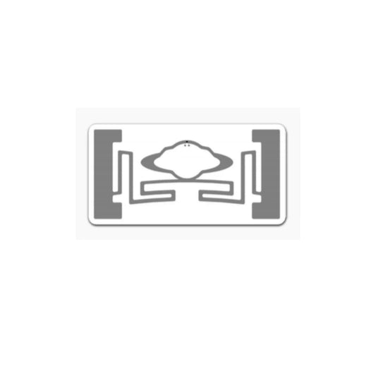 Gray icon of a cloud with a zigzag pattern on a white background