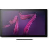 Smart TV with a colorful design on the screen