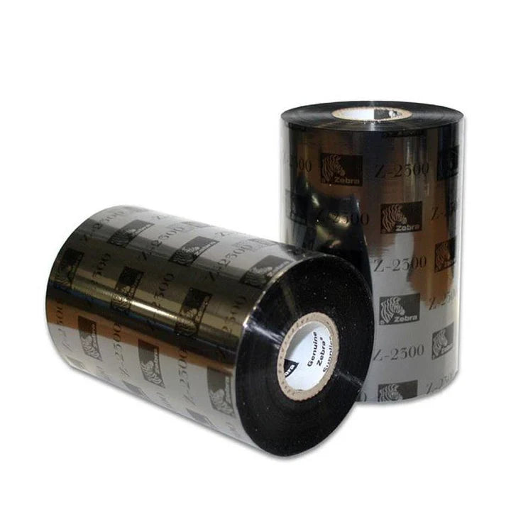 Zebra 110mm x 450m Thermal Transfer Wax Ribbon – 02300BK11045