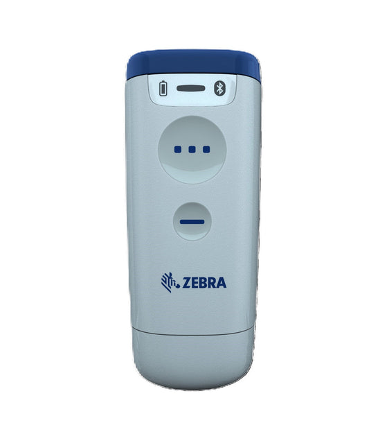 Zebra CS60 healthcare scanner in a white background