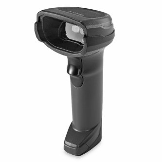 A handheld Zebra DS8108 Imager Barcode Scanner in black color.