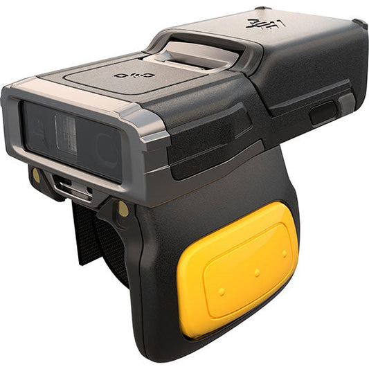 Zebra RS6100 Wearable scanner in a white background