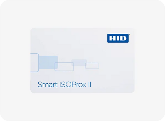 Smart ISOProx II tag with HID logo on a white background